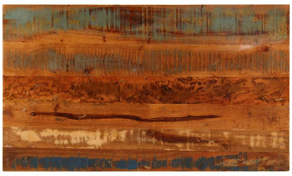 Kavos stal. su lentyna, 100x60x35cm, perdirbtos medienos masyv.