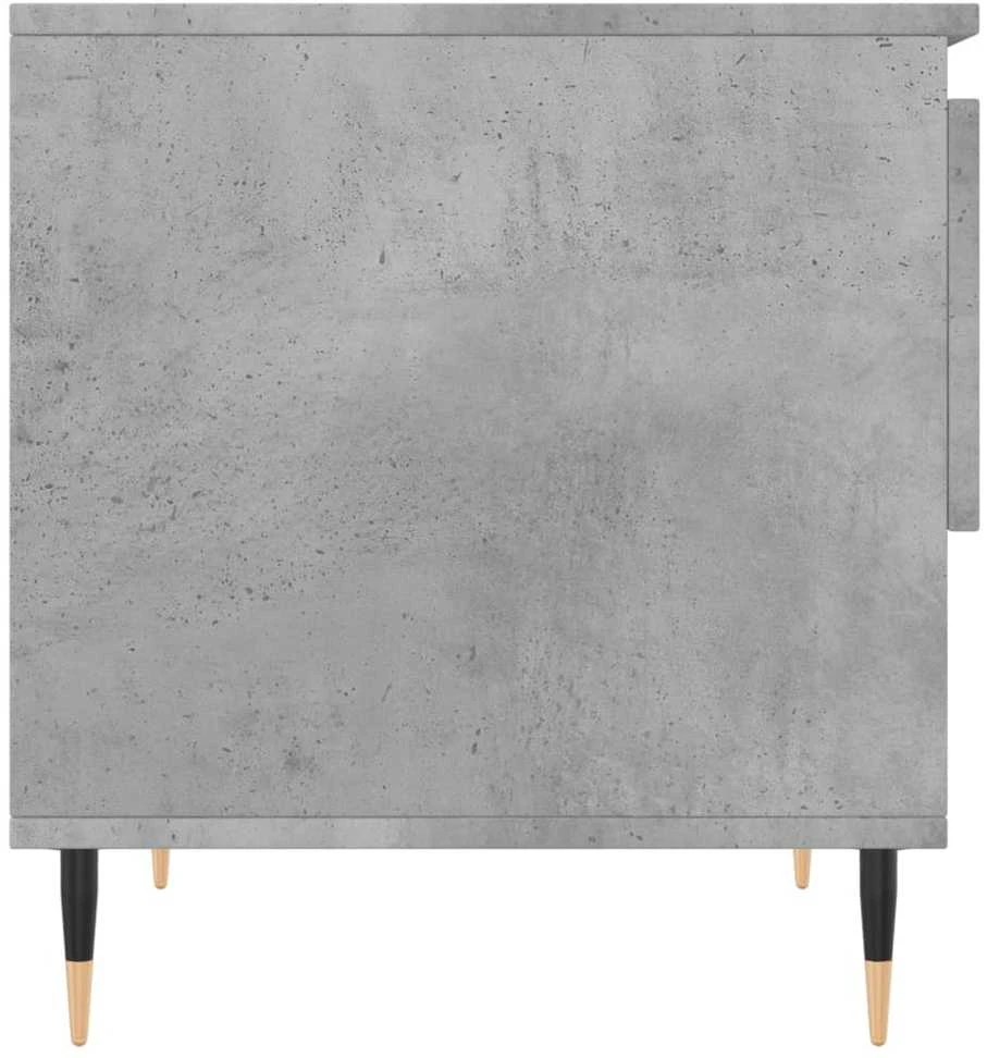 Kavos staliukai, 2vnt., betono pilki, 50x46x50cm, mediena