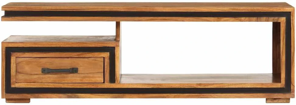 Kavos staliukas, 100x45x33cm, akacijos medienos masyvas