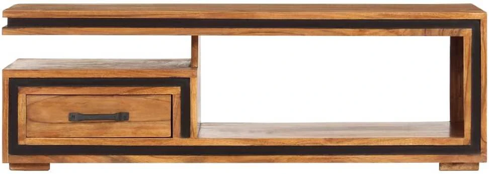 Kavos staliukas, 100x45x33cm, akacijos medienos masyvas