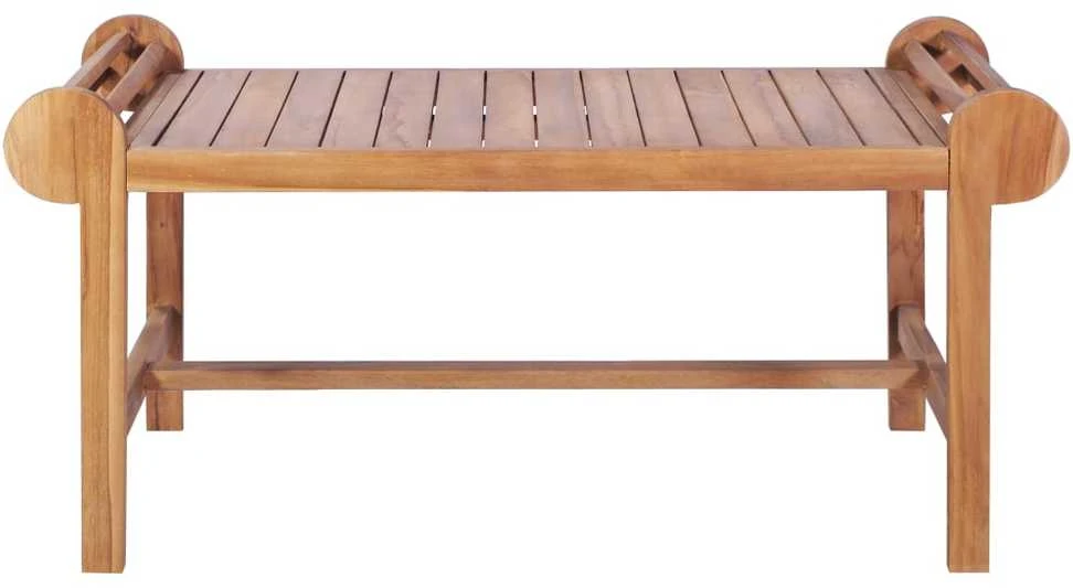 Kavos staliukas 100x50x45 cm, tikmedžio med. masyv.