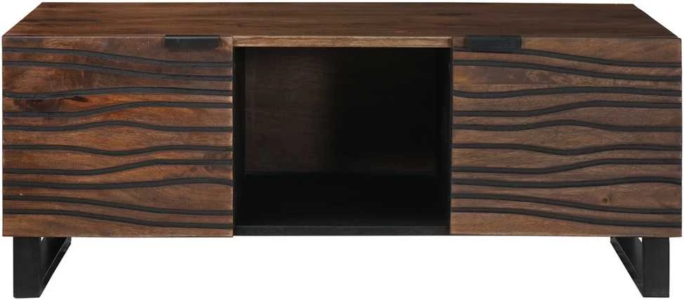 Kavos staliukas graikinis riešutmedis 100 x 54 x 40 cm