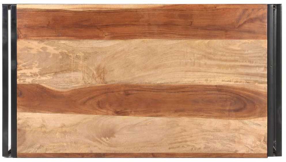 Kavos staliukas, 100x55x45cm, akacijos medienos masyvas