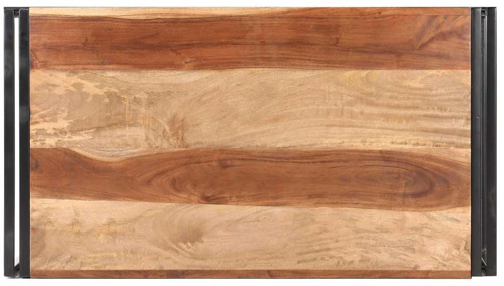Kavos staliukas, 100x55x45cm, akacijos medienos masyvas