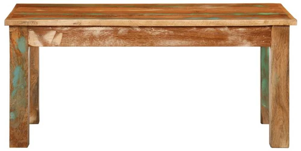 Kavos staliukas, 100x55x45cm, perdirbtos medienos masyvas
