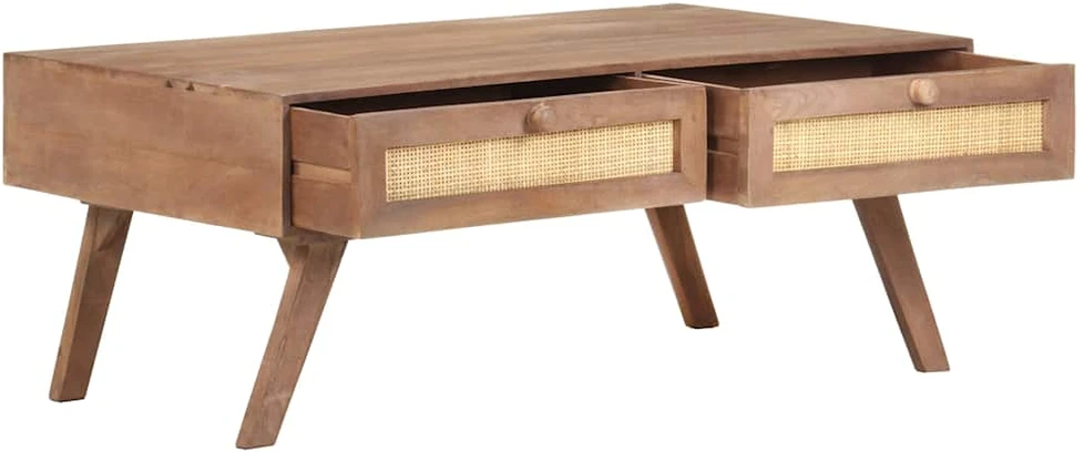 Kavos staliukas, 100x60x40cm, mango medienos masyvas