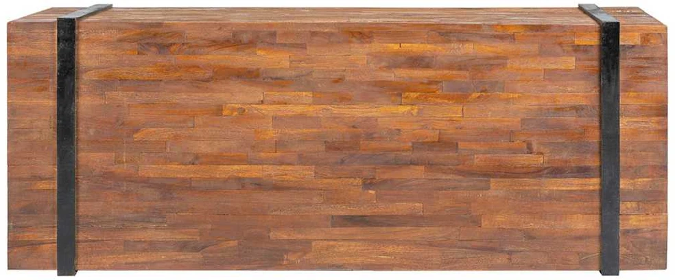 Kavos staliukas, 110x45x38cm, tikmedžio medienos masyvas