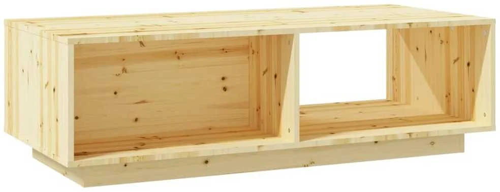 Kavos staliukas, 110x50x33,5cm, eglės medienos masyvas