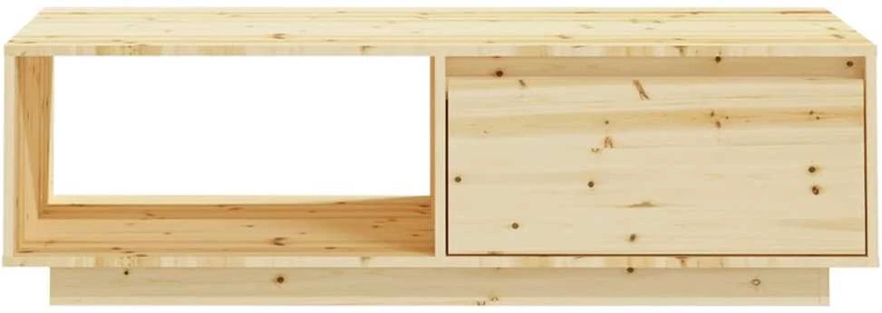 Kavos staliukas, 110x50x33,5cm, eglės medienos masyvas