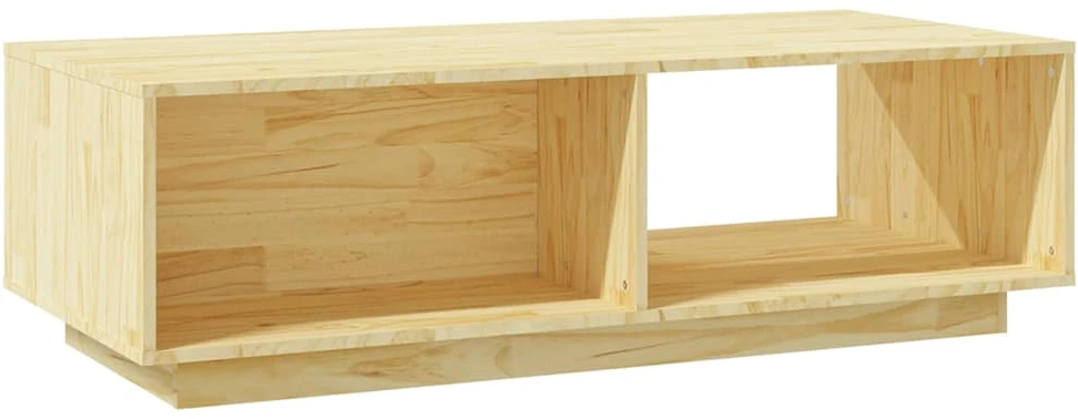 Kavos staliukas, 110x50x33,5cm, pušies medienos masyvas