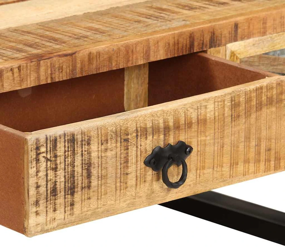 Kavos staliukas, 110x50x38 cm, mango medienos masyvas
