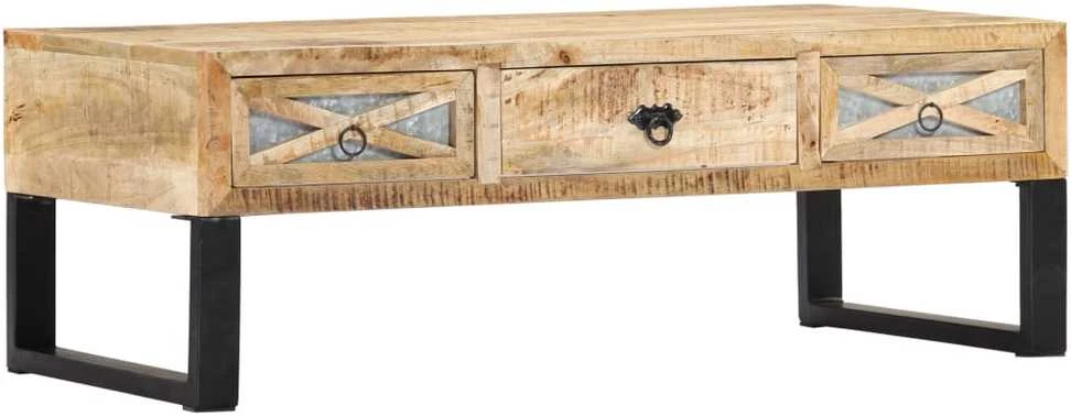Kavos staliukas, 110x50x38 cm, mango medienos masyvas