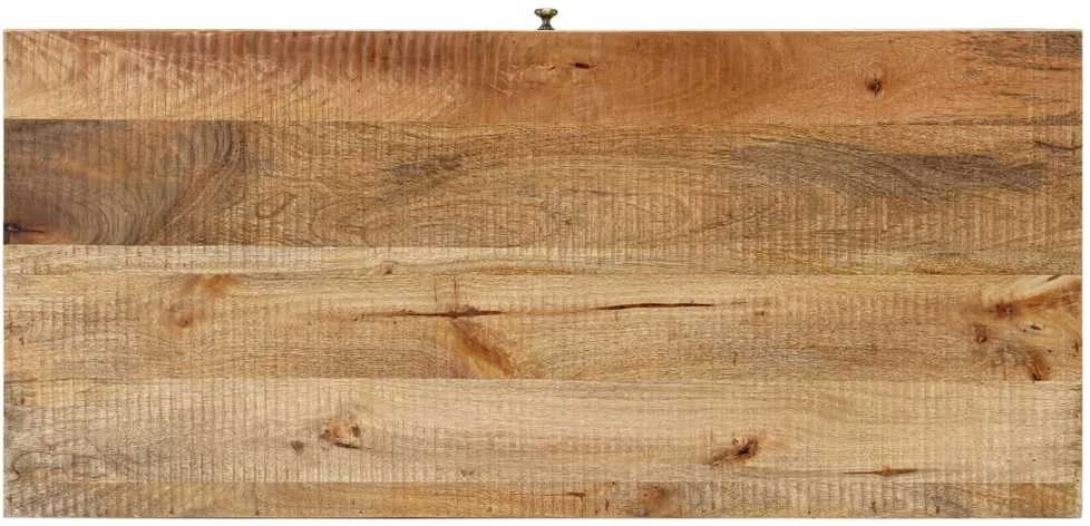 Kavos staliukas, 110x50x40cm, mango medienos masyvas