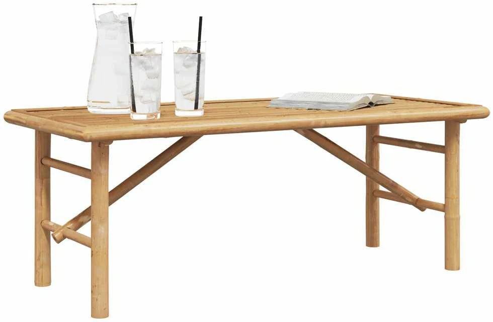 Kavos staliukas Ruda 110 x 50 x 43 cm bambukas