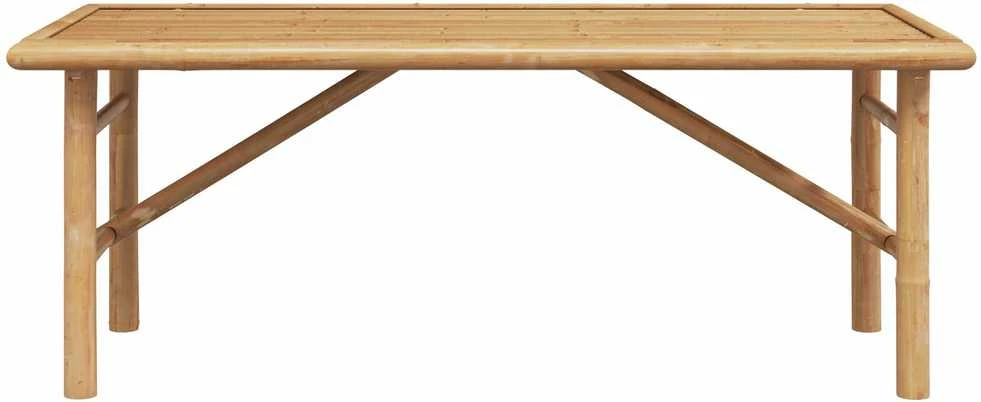 Kavos staliukas Ruda 110 x 50 x 43 cm bambukas