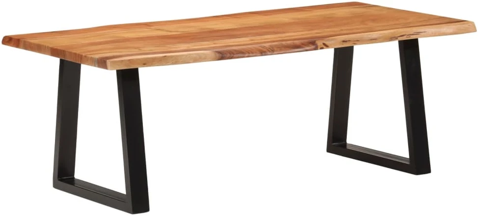 Kavos staliukas, 110x55x40cm, akacijos medienos masyvas