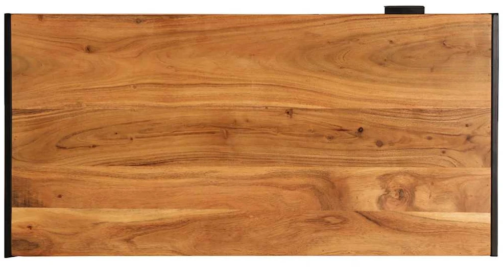 Kavos staliukas, 110x55x40cm, akacijos medienos masyvas