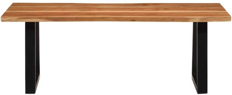 Kavos staliukas, 110x55x40cm, akacijos medienos masyvas