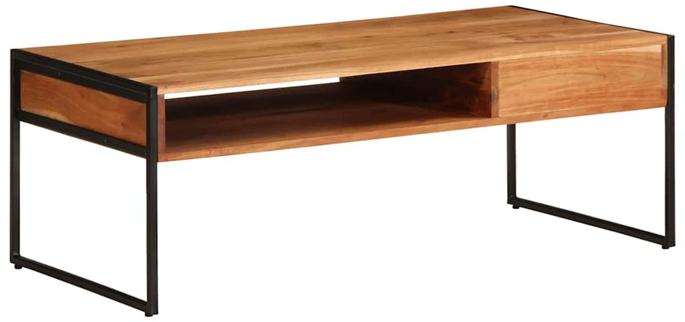 Kavos staliukas, 110x55x40cm, akacijos medienos masyvas