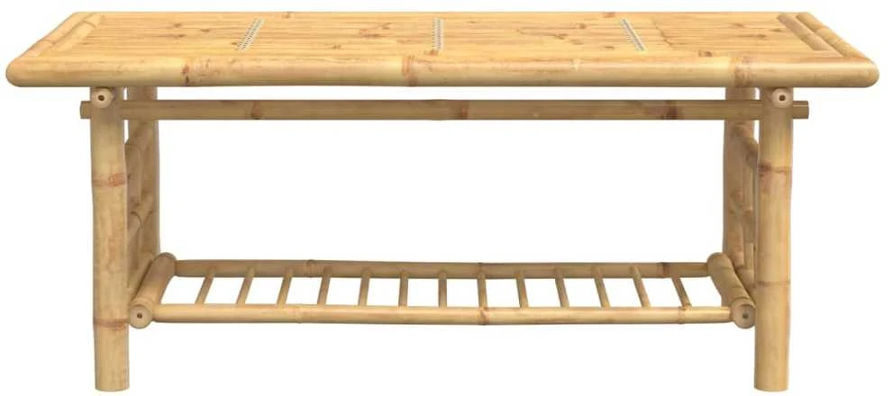 Kavos staliukas, 110x55x45cm, bambukas