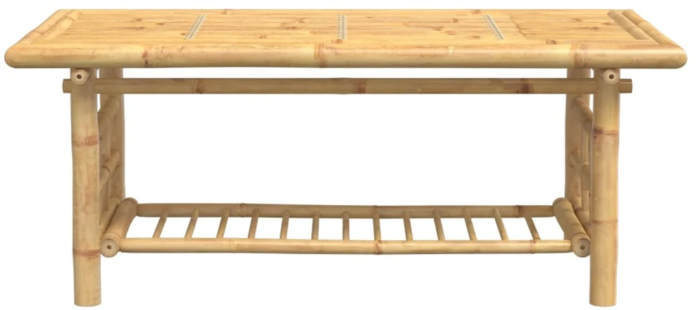 Kavos staliukas, 110x55x45cm, bambukas