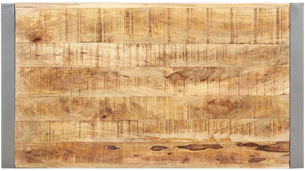 Kavos staliukas, 110x60x40cm, neapdorota mango mediena