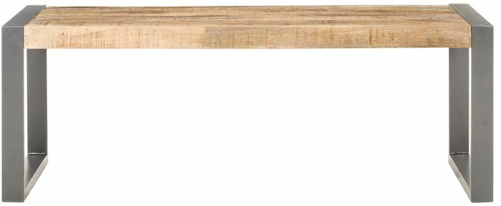 Kavos staliukas, 110x60x40cm, neapdorota mango mediena