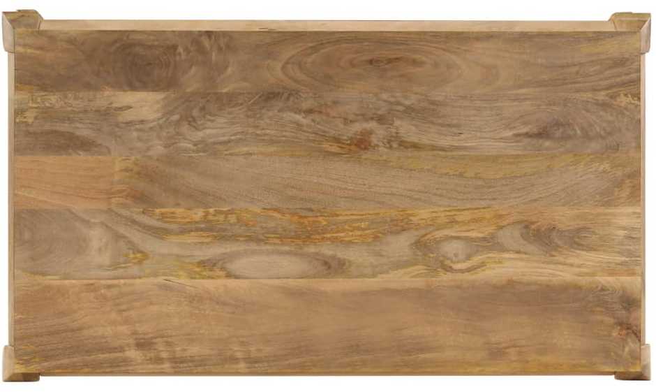 Kavos staliukas, 116x66x41cm, mango medienos masyvas