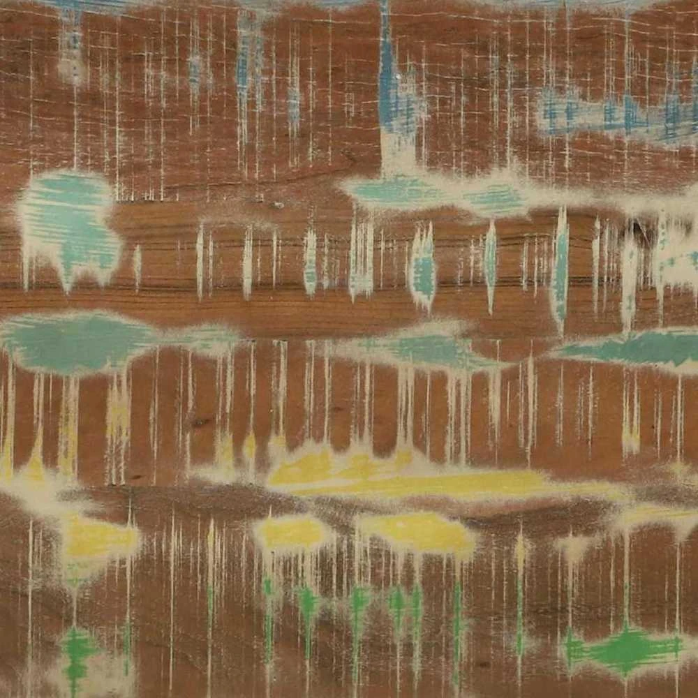 Kavos staliukas 120 x 50 x 38 cm Kietas atkurtas medis