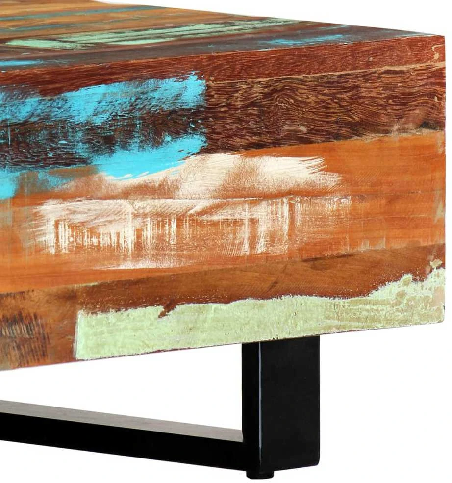 Kavos staliukas, 120x50x30cm, perdirbtos med. mas. ir plienas