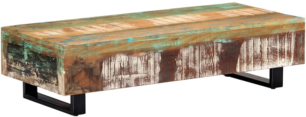 Kavos staliukas, 120x50x30cm, perdirbtos med. mas. ir plienas