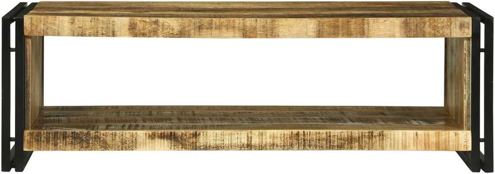 Kavos staliukas Ruda 120 x 50 x 38 cm Kietas mango medis