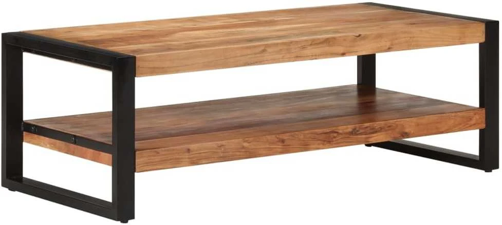 Kavos staliukas, 120x55x40cm, akacijos medienos masyvas