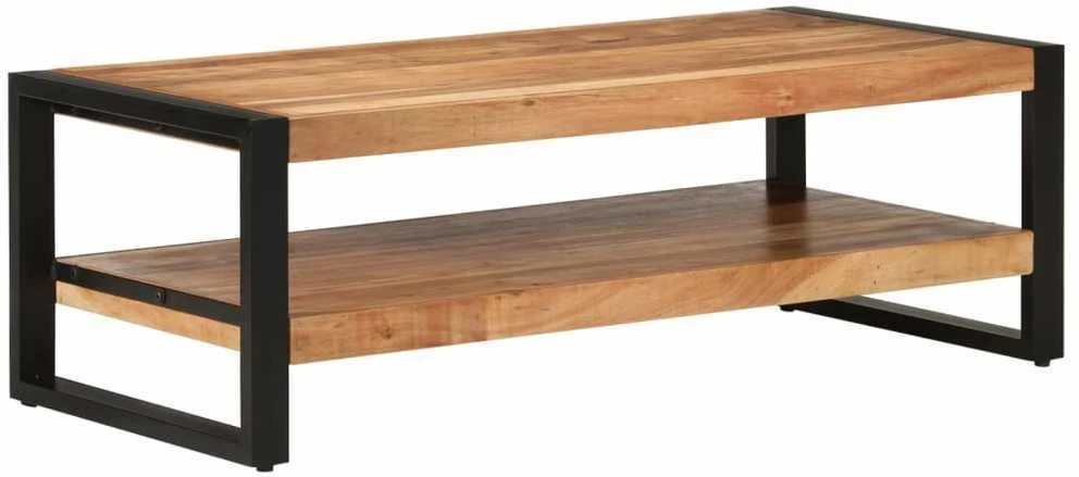 Kavos staliukas, 120x55x40cm, akacijos medienos masyvas