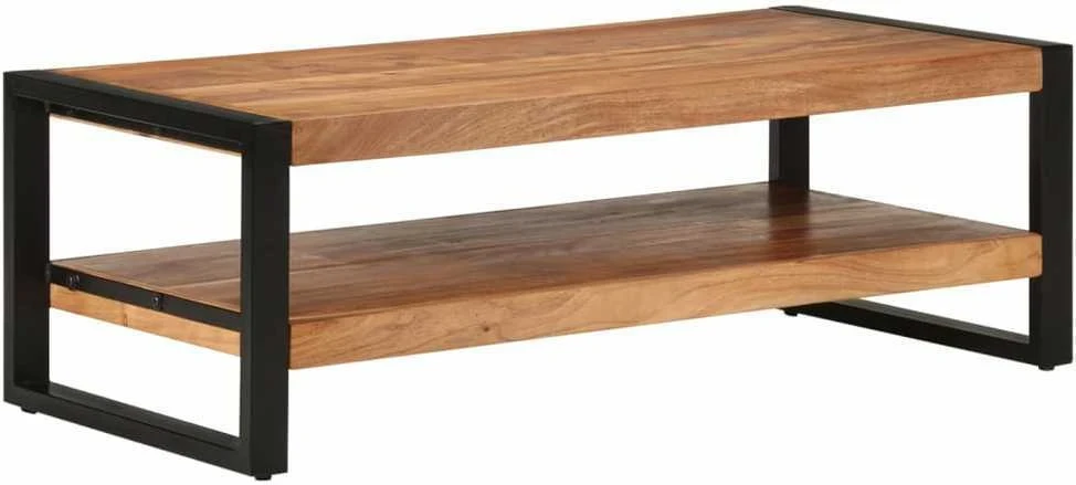 Kavos staliukas, 120x55x40cm, akacijos medienos masyvas
