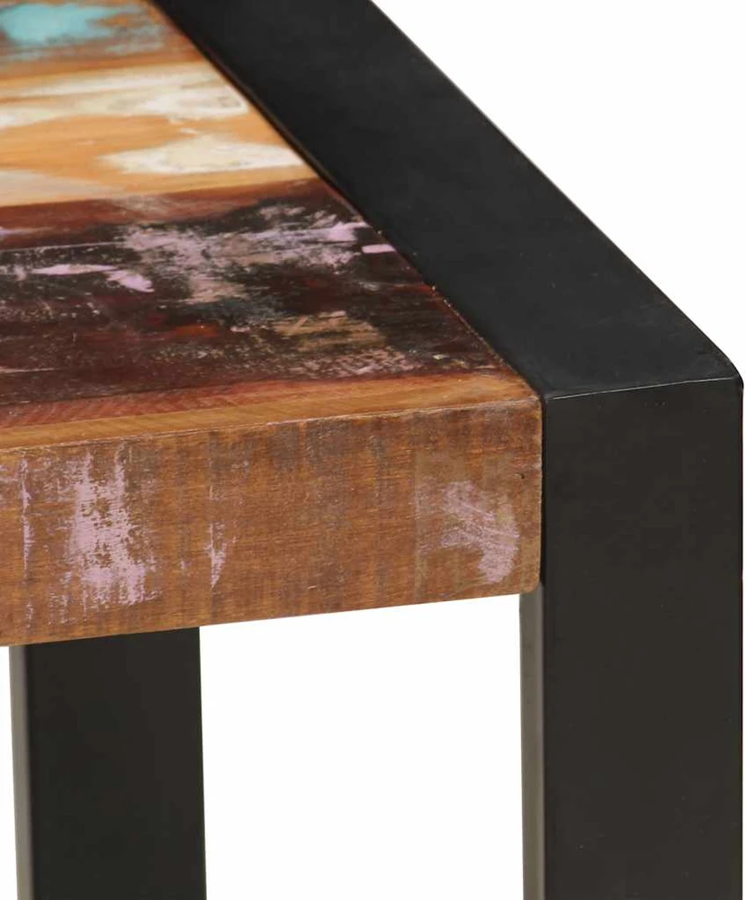 Kavos staliukas, 120x60x40 cm, perdirbtos medienos masyvas