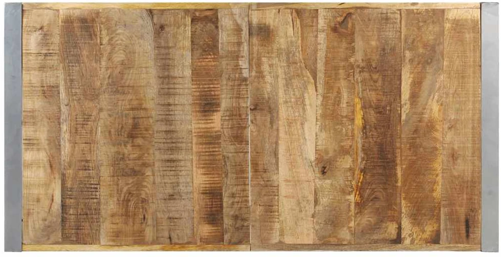 Kavos staliukas, 140x70x40cm, neapdorota mango mediena