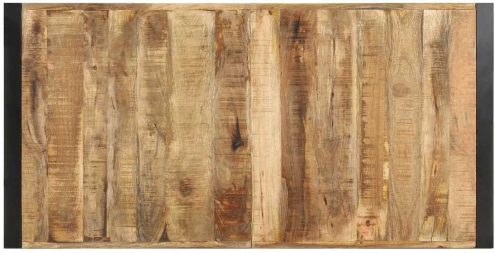 Kavos staliukas, 140x70x40cm, neapdorota mango mediena