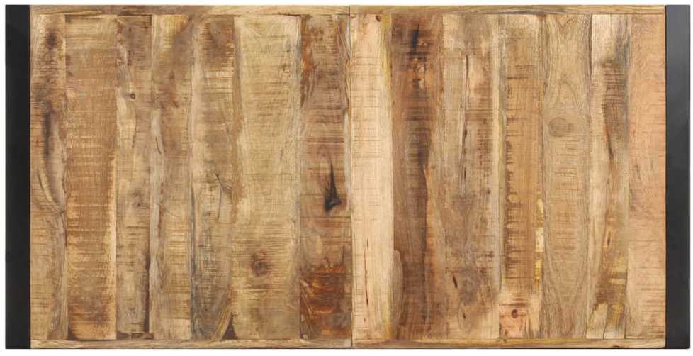 Kavos staliukas, 140x70x40cm, neapdorota mango mediena