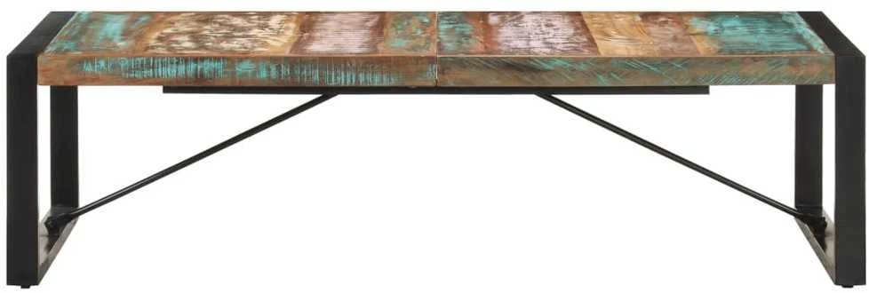 Kavos staliukas, 140x70x40cm, perdirbtos medienos masyvas