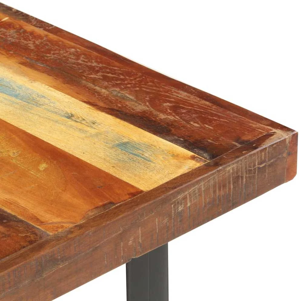 Kavos staliukas, 142x90x42cm, perdirbtos medienos masyvas