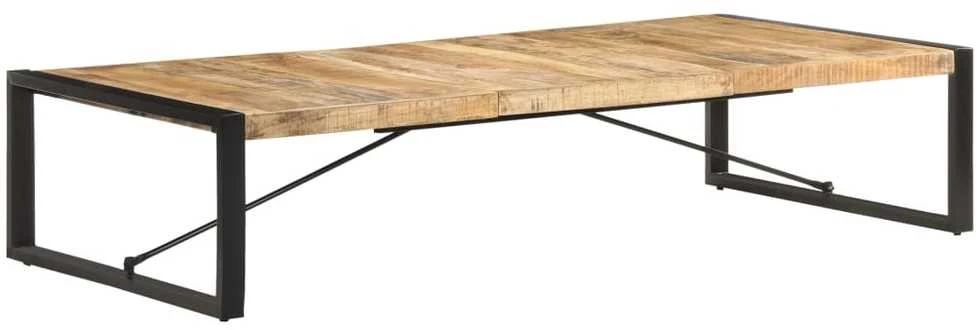 Kavos staliukas, 180x90x40cm, neapdorota mango mediena