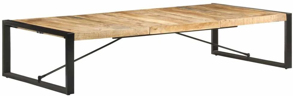 Kavos staliukas, 180x90x40cm, neapdorota mango mediena