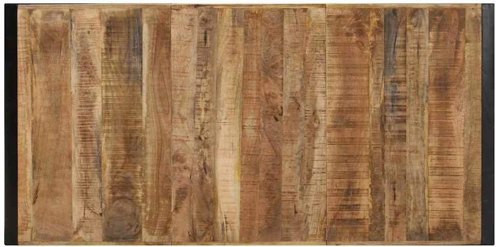 Kavos staliukas, 180x90x40cm, neapdorota mango mediena