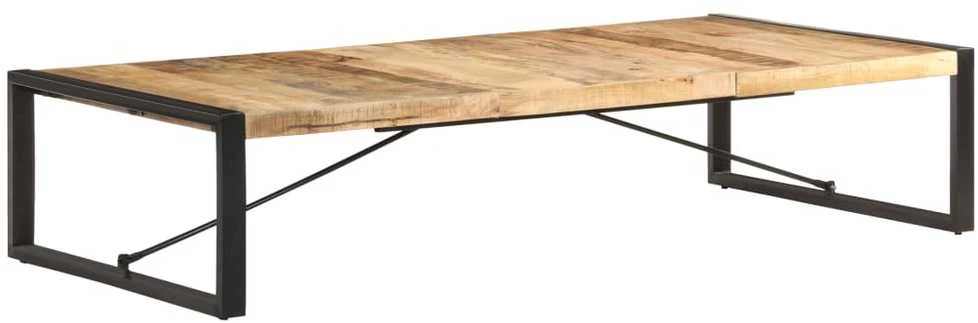 Kavos staliukas, 180x90x40cm, neapdorota mango mediena