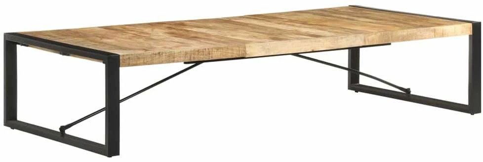 Kavos staliukas, 180x90x40cm, neapdorota mango mediena