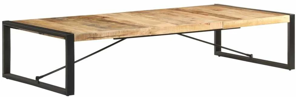 Kavos staliukas, 180x90x40cm, neapdorota mango mediena