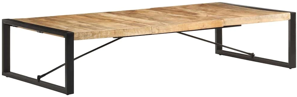 Kavos staliukas, 180x90x40cm, neapdorota mango mediena