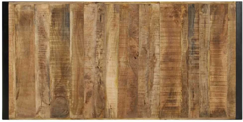 Kavos staliukas, 180x90x40cm, neapdorota mango mediena