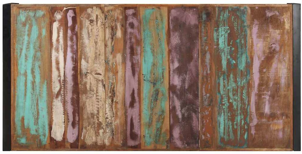 Kavos staliukas, 180x90x40cm, perdirbtos medienos masyvas